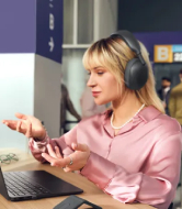 Auscultadores Logitech 