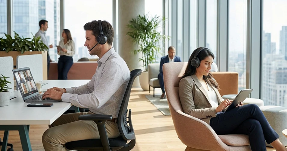 Necessidades diferentes consoante a forma como trabalha e os seus ambientes de trabalho
