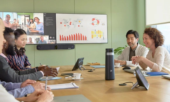 Soluções de videoconferência