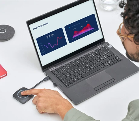 Soluções de projeção wireless para apresentações fluidas