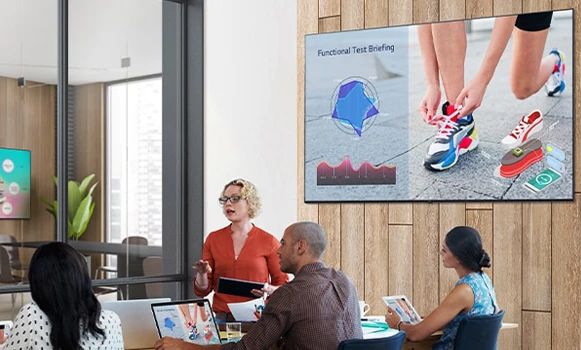 Ecrãs para salas de reunião