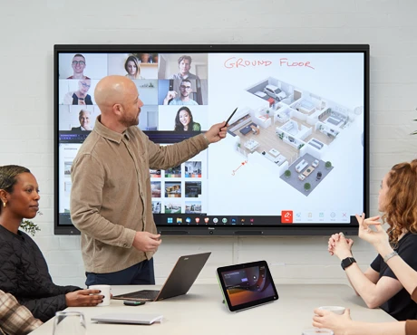 Ecrãs profissionais para ambientes empresariais exigentes