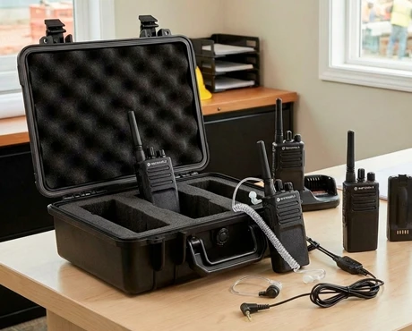 Acessórios para dispositivos rádio profissionais