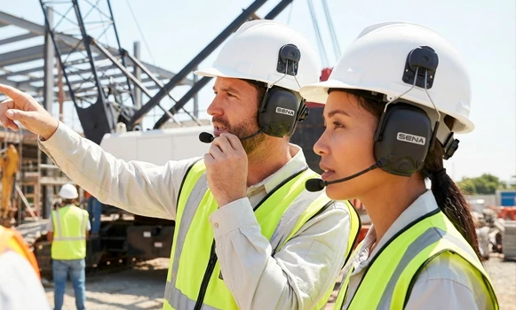 Comunicação intercom de equipa
