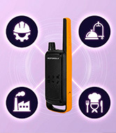 Walkie-talkies por atividade