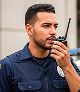 Walkie-talkies com licença