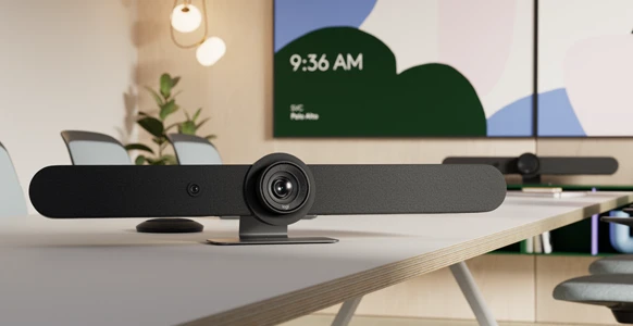Gama Logitech Rally para Salas Médias e Grandes