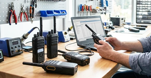 Programação & licenciamento de walkie-talkies Motorola Programação & licenciamento de walkie-talkies Motorola