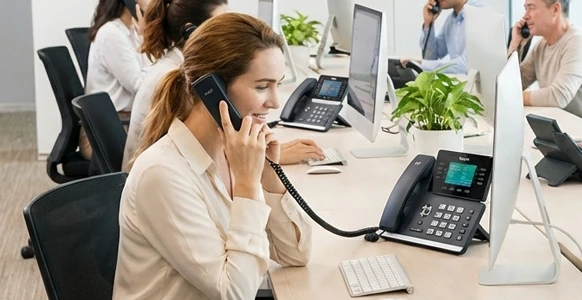 Telefones IP com fios Yealink