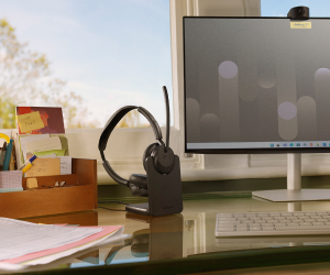 Indicador luminoso Busylight de 360° integrado