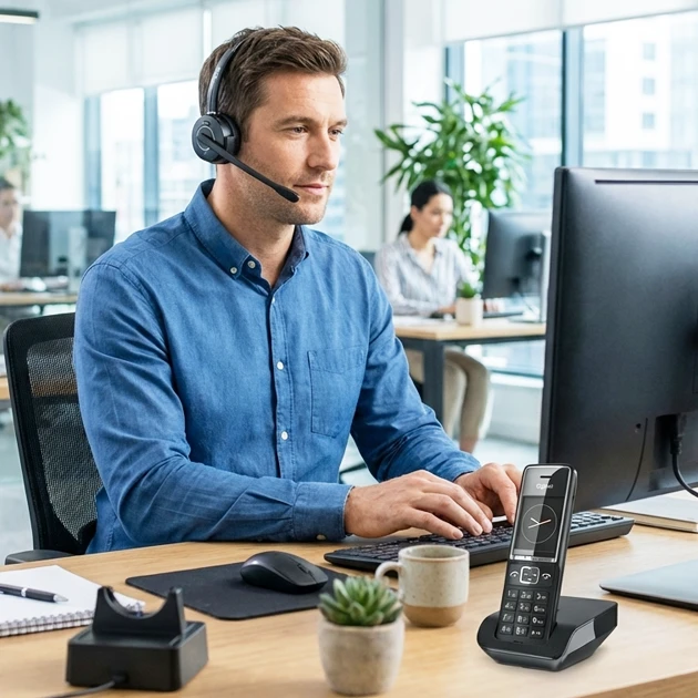 Emparelhamento telefone / base Gigaset & Cleyver