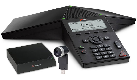Kit de colaboração Realpresence 8300 Trio com Mini Eagleeye