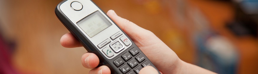 Telefones sem fios com atendedor de chamadas