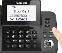 Telefone Panasonic KX-TGF310