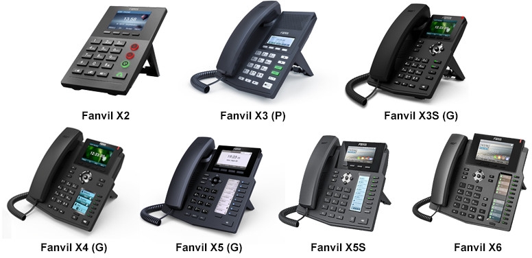 Telefones IP Fanvil